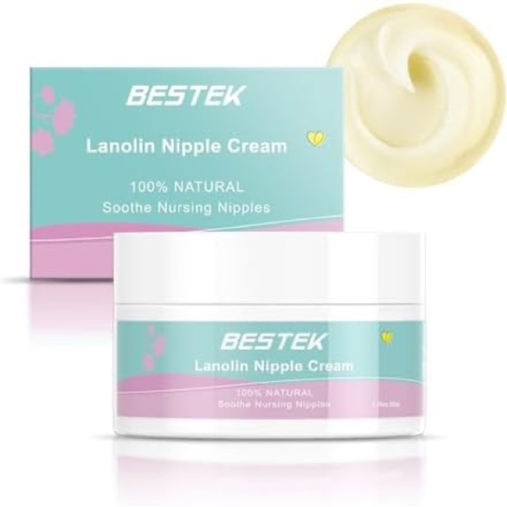 BESTEK Lanolin Nipple Cream, a 100% natural cream